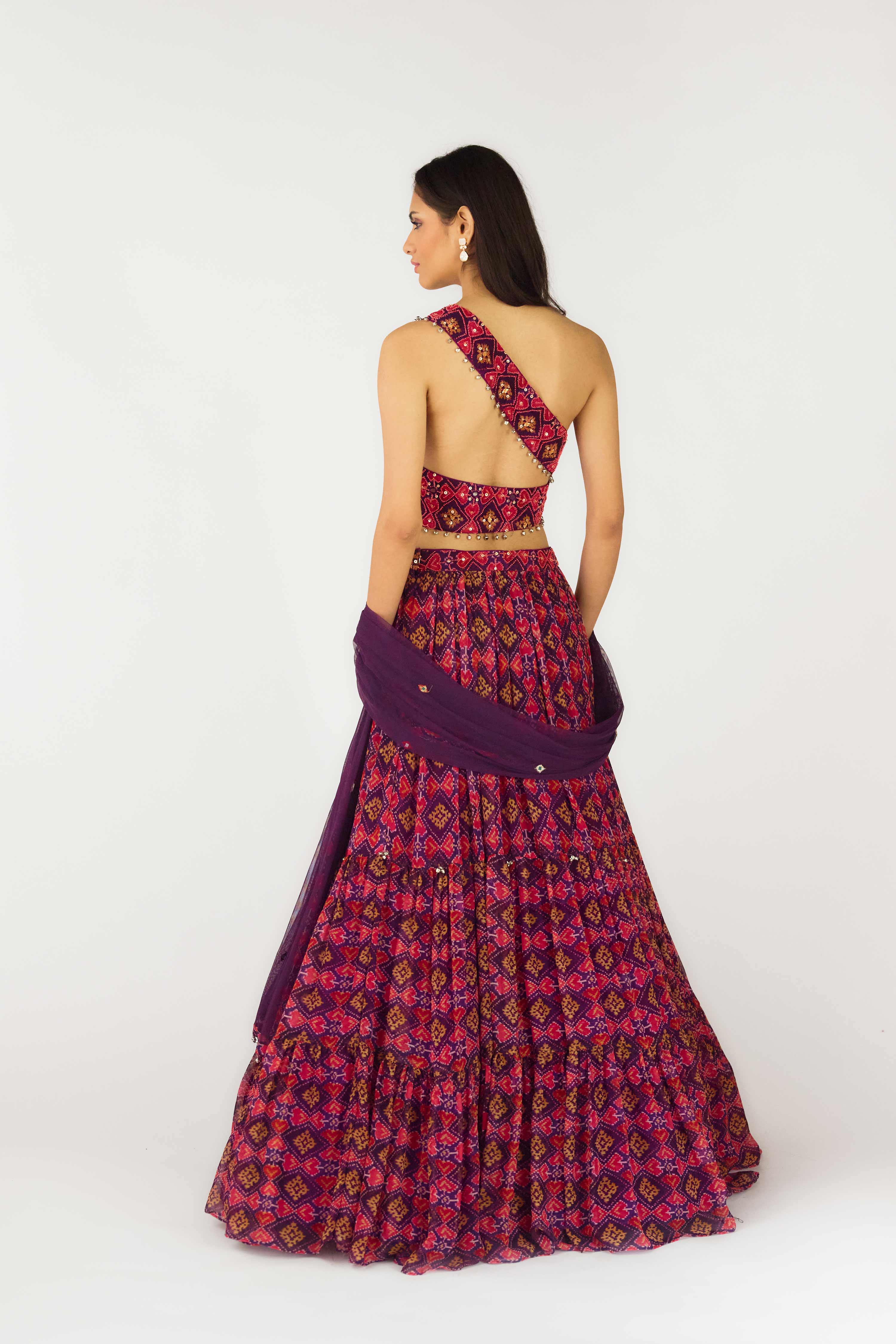 Purple LEHENGAS